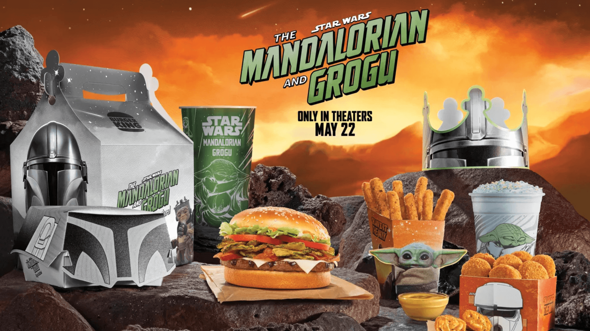 Burger King Launches  Limited-Time Menu Inspired by Star Wars: The Mandalorian and Grogu image