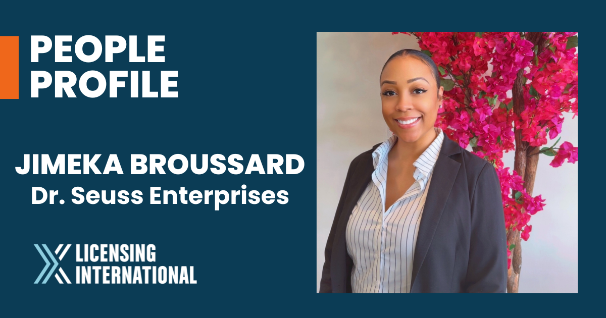 People Profile: Jimeka Broussard, Senior Director of Global Licensing and Sales at Dr. Seuss Enterprises image