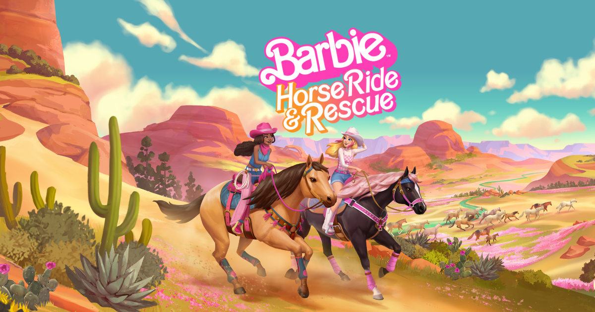 BarbieTM Horse Ride & Rescue, a New Gaming Adventure, Coming Soon to PC,  Switch 2 and Mobile image