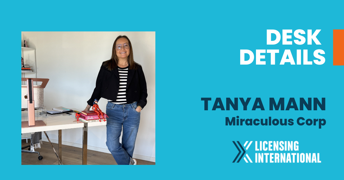 Desk Details: Tanya Mann, VP, Global Creative of Brand and Consumer Products at Miraculous Corp image