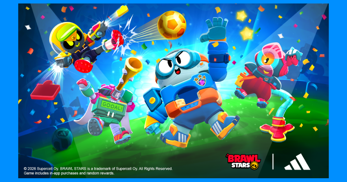 Brawl Stars and Adidas Launch Multi-Phase Partnership Across Digital, Apparel, and an In-Person Fan Experience image