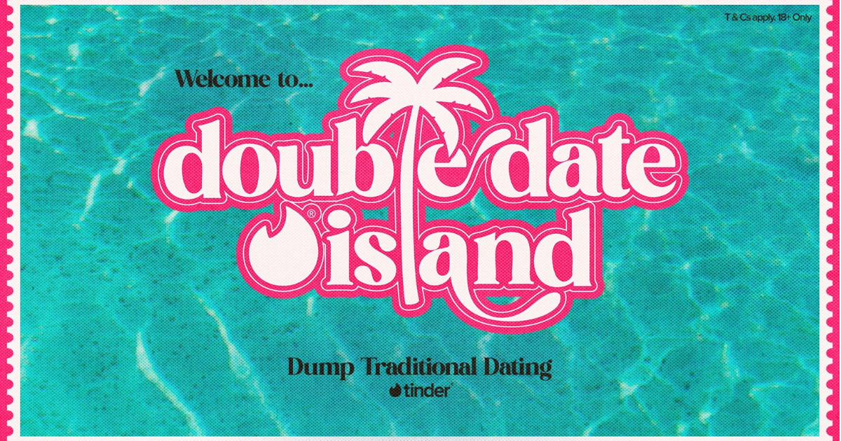 Tinder and TikTok Forge Partnership to Bring Reality Dating Series ‘Double Date Island’ to Young Adult Audiences image