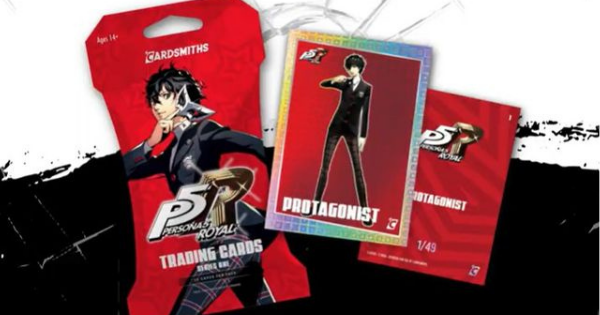 Persona’s Marks 30th Anniversary with Cardsmiths’ Persona 5 Royal Series 1 Trading Cards image