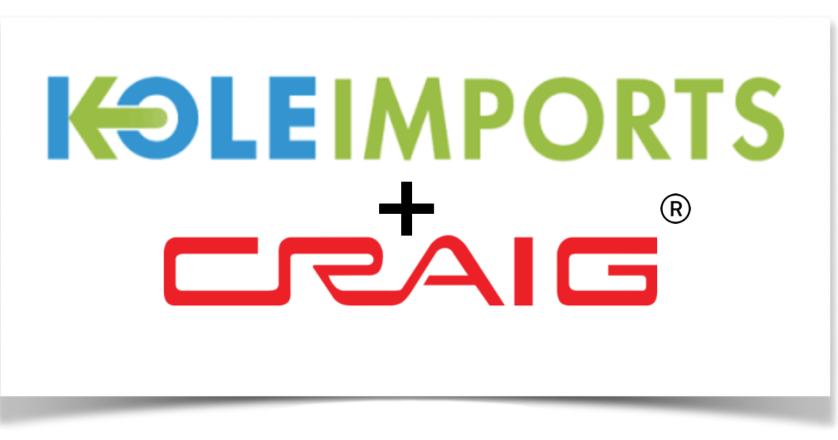 Kole Imports Acquires Craig Consumer Electronics Brand from Craig Electronics image