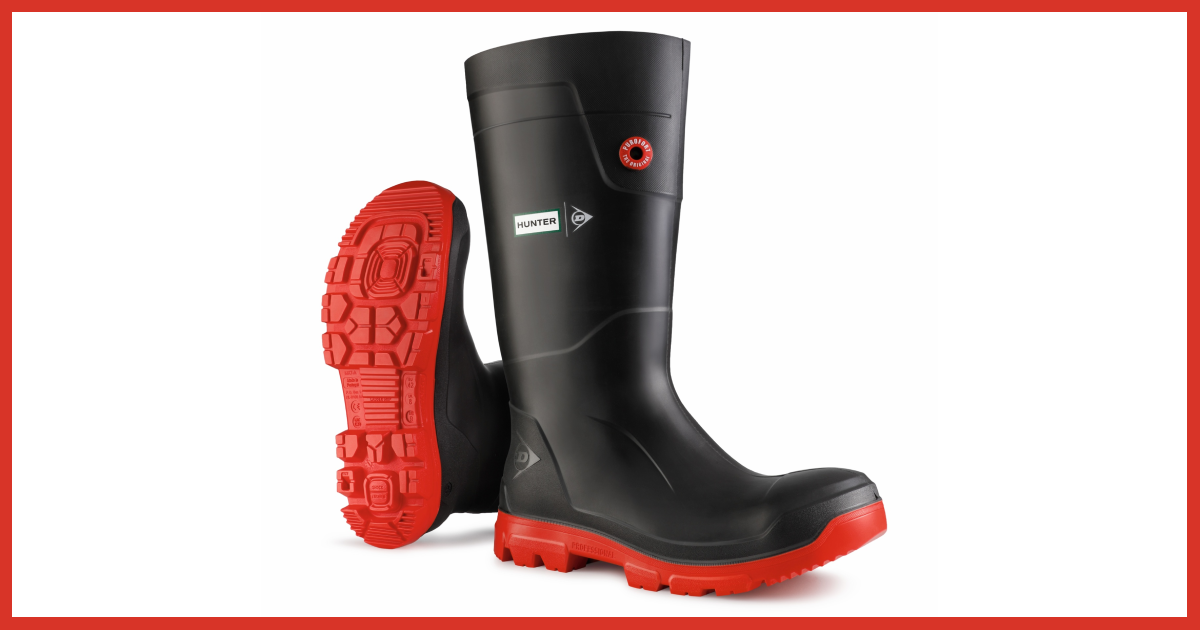 Hunter and Dunlop Protective Footwear Announce Partnership to Introduce the First-Ever Hunter Safety Boot in the US and Canada image