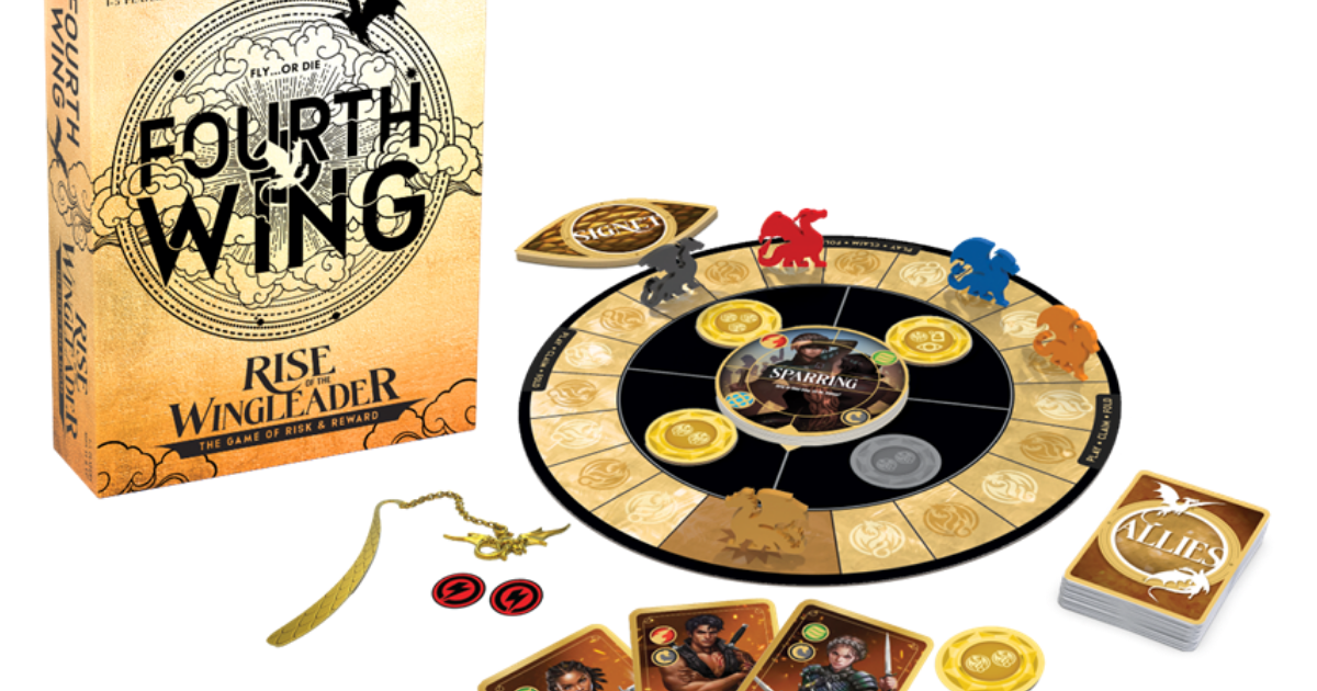 Goliath Games Launches Fourth Wing: Rise of the Wingleader Board Game image