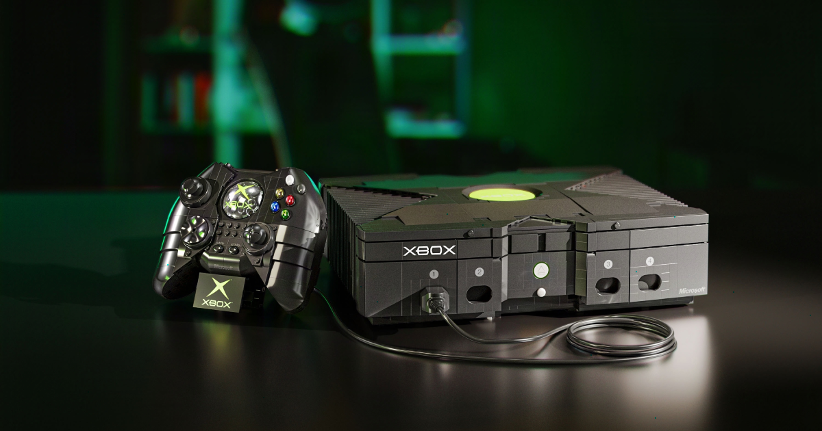 Mattel Brick Shop™ Celebrates 25 Years of Microsoft’s Iconic XBOX Game Console with New Premium Building Set image