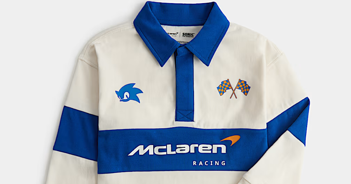 Marks & Spencer Launches McLaren Racing X Sonic the Hedgehog Apparel image