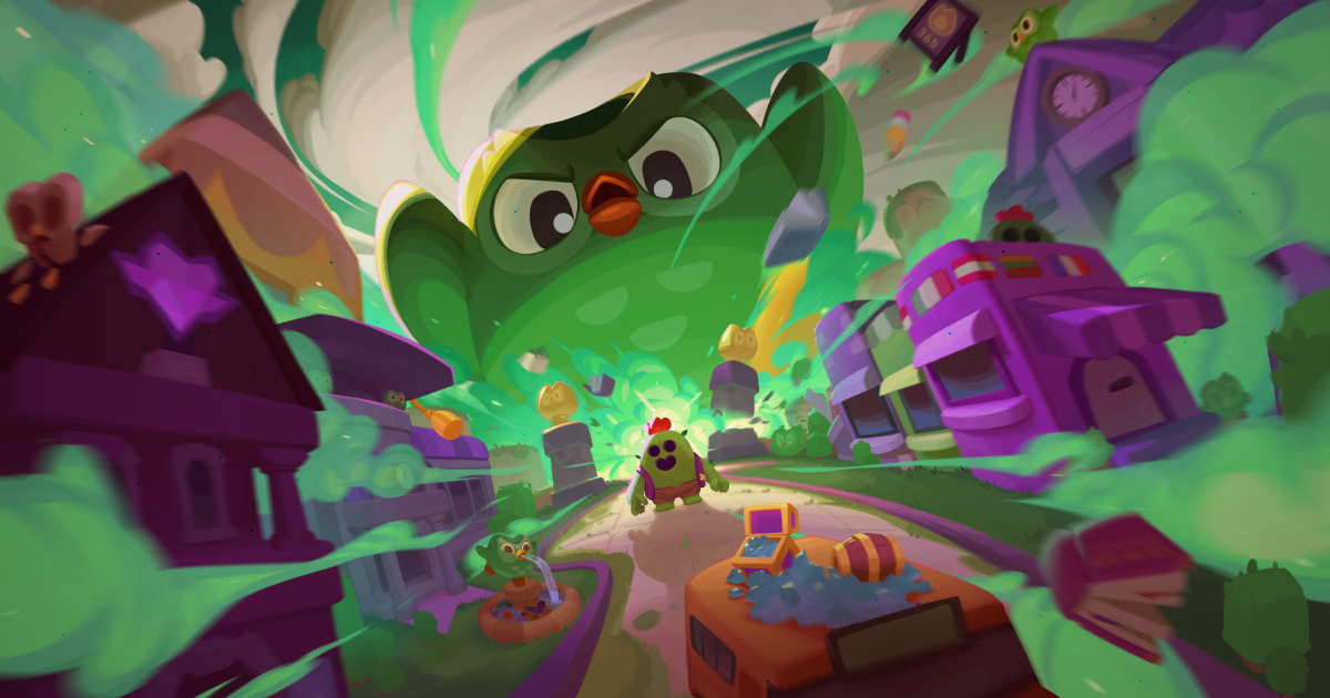 Brawl Stars’ and Duolingo’s Iconic Mascots Face Off in New Collaboration image