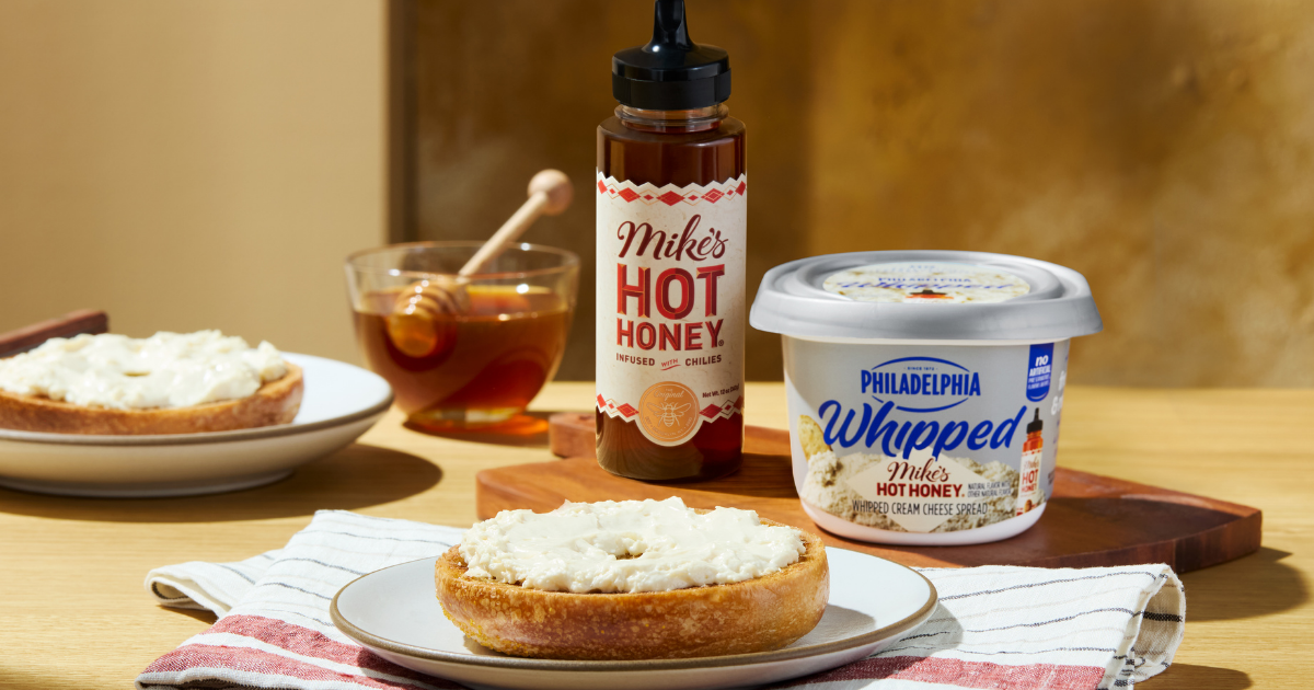 Kraft Heinz’s Philadelphia Cream Cheese Launches U.S. Partnership with Mike’s Hot Honey image
