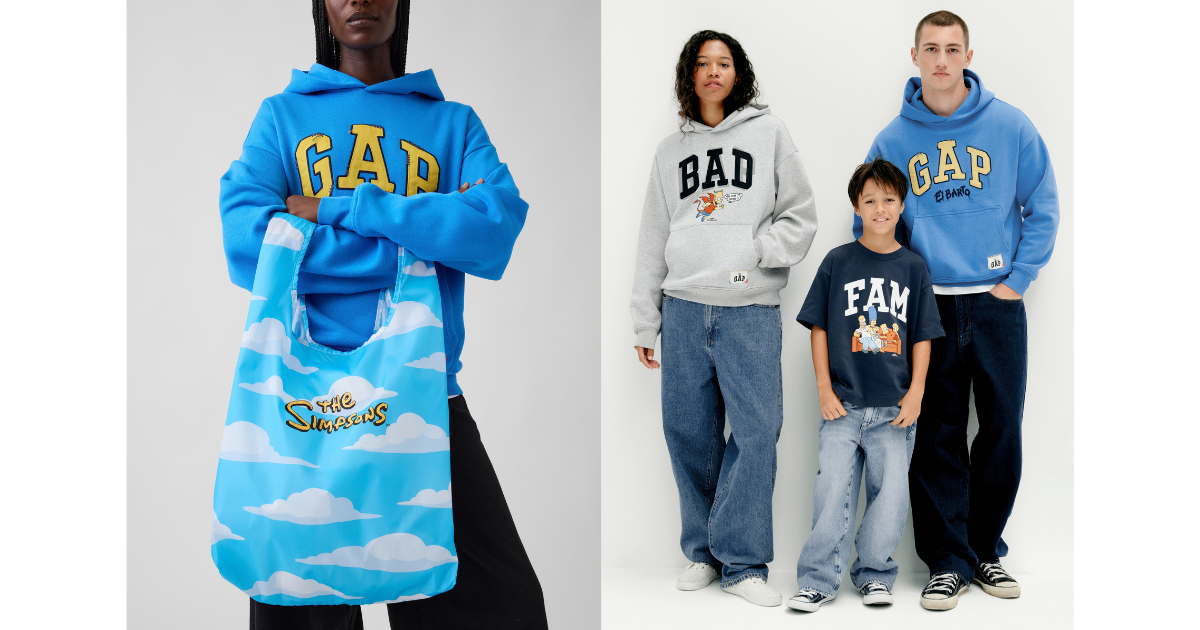 Gap Launches Special-Edition Collection Featuring The Simpsons image