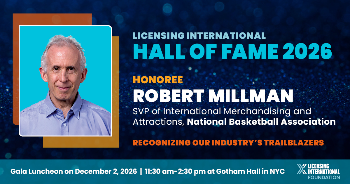 Hall of Fame Honoree: Rob Millman, SVP of International Merchandising and Attractions at the National Basketball Association image
