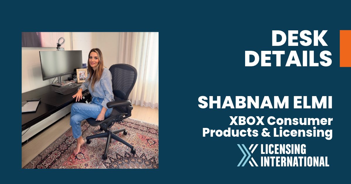 Desk Details: Shabnam Elmi, Director, International XBOX Consumer Products & Licensing image