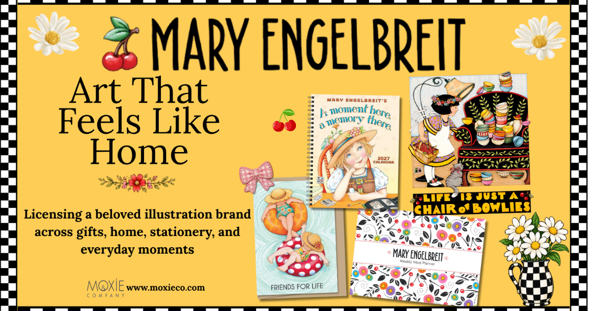 Moxie & Company Named Exclusive Licensing Agency for Mary Engelbreit image
